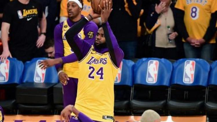 LeBron James schenkt Lakers de zege tegen San Antonio Spurs
