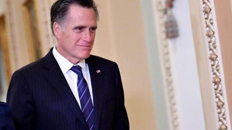 Republikein Mitt Romney wil voor veroordeling van Trump stemmen