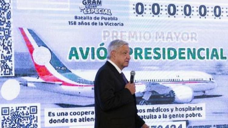Mexico zal presidentieel vliegtuig toch niet verloten