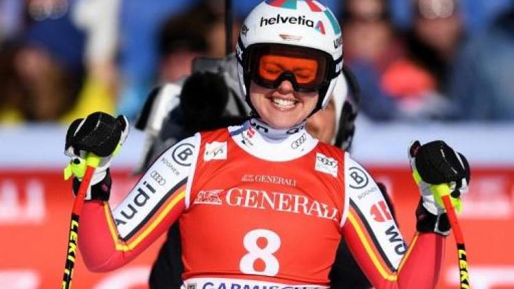 Viktoria Rebensburg skiet naar zege in afdaling Garmisch-Partenkirchen