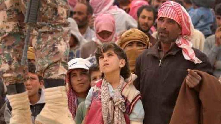 Meer dan 60.000 Syriërs geblokkeerd aan Jordaanse grens