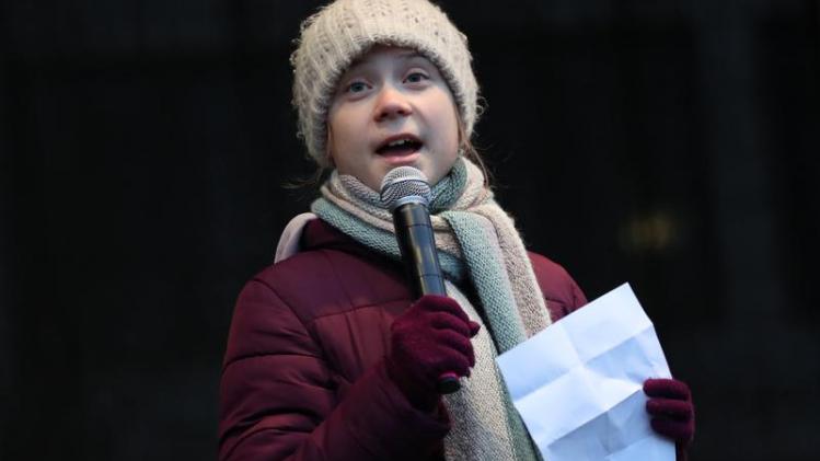 Swedish climate activist Greta Thunberg