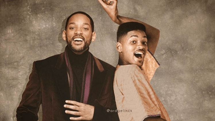 Instagramaccount plaatst celebrities naast jongere zelf