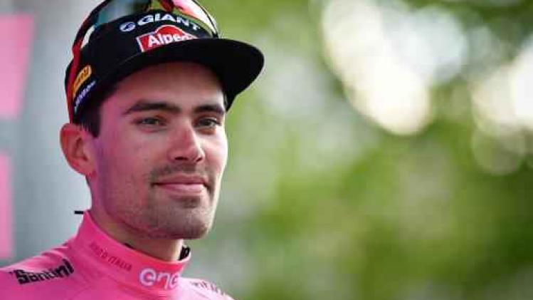 Giro - Dumoulin geniet in Nederland van roze trui