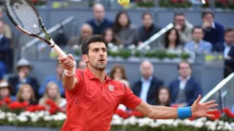 ATP Madrid - Novak Djokovic houdt Andy Murray van tweede titel op rij
