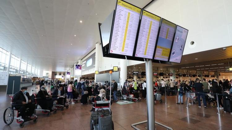 BRUSSELS AIRPORT RESTART CORONA VIRUS