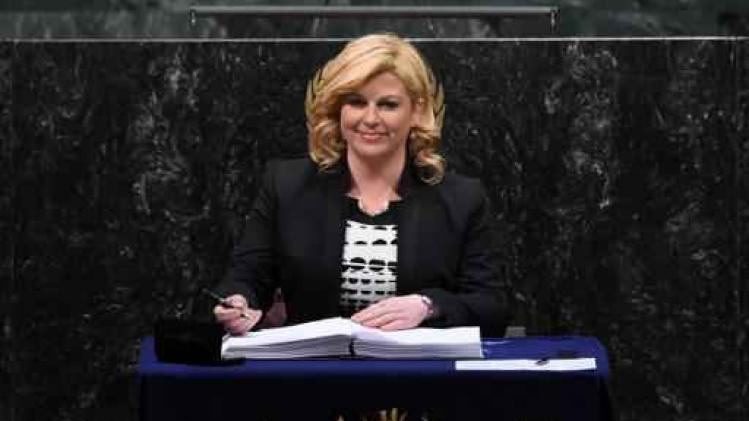 Kroatische presidente wijst regering terecht