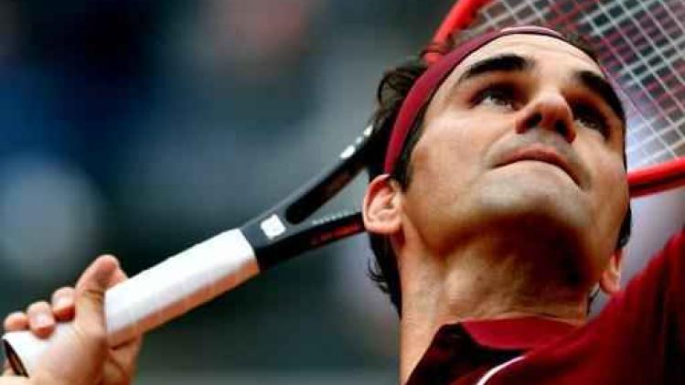 Federer strandt in achtste finales van ATP Rome