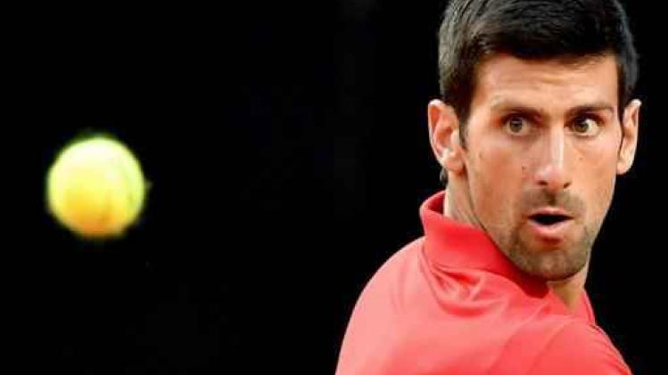 Djokovic is in kwartfinales ATP Rome te sterk voor Nadal