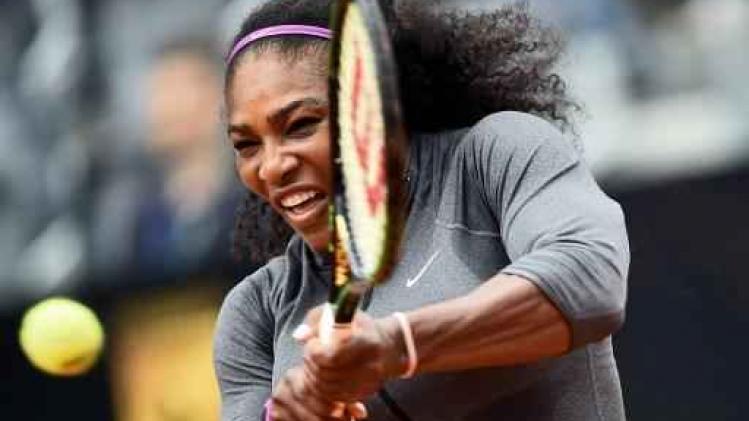 Serena Williams behoudt uitzicht op vierde titel in Italiaanse hoofdstad