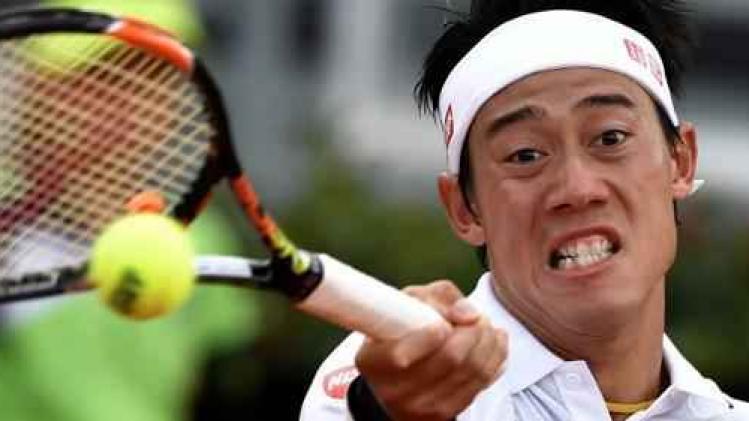 ATP Rome - Kei Nishikori bereikt laatste vier