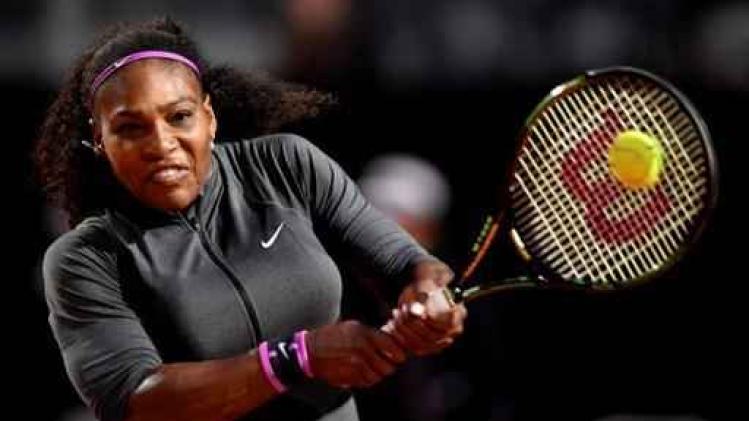 WTA Rome - Serena Williams doet gooi naar vierde titel in Italiaanse hoofdstad