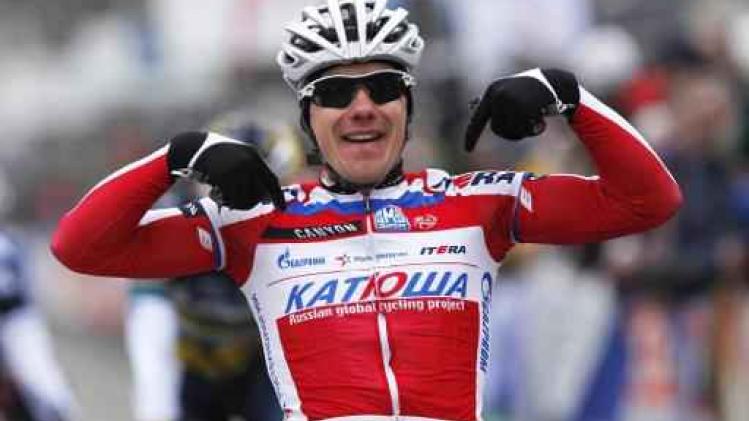 Giro - Katusha haalt Alexey Tsatevich uit koers na 'onaanvaardbaar gedrag' in tijdrit