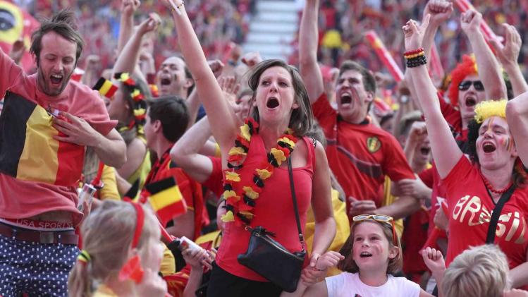 BELGIUM GENT SOCCER WORLD CUP RED DEVILS VS RUSSIA
