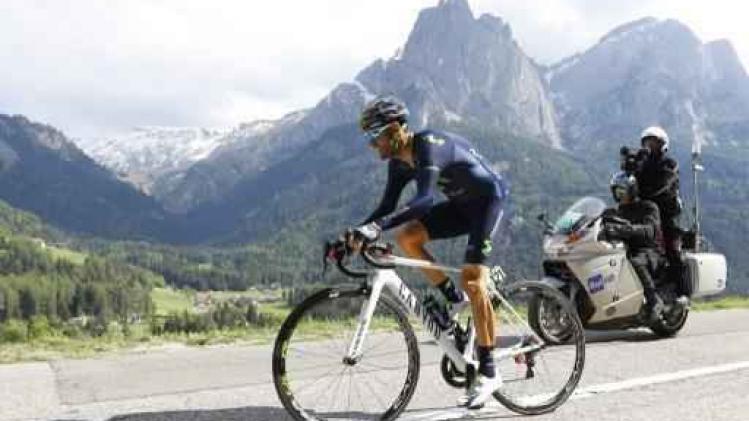 Alejandro Valverde wint 16e rit in de Giro