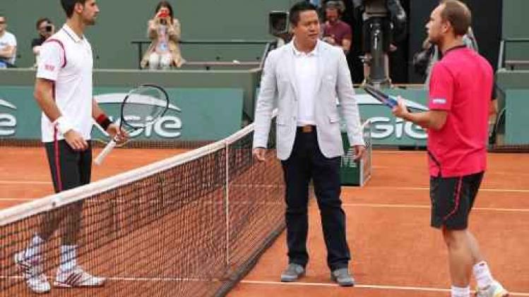 Roland Garros - Darcis lijdt logische nederlaag tegen Djokovic