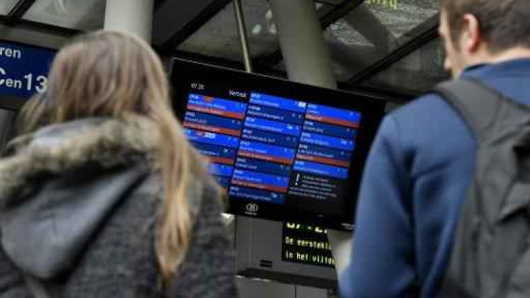 65 procent treinen op belangrijkste assen in Vlaanderen rijdt