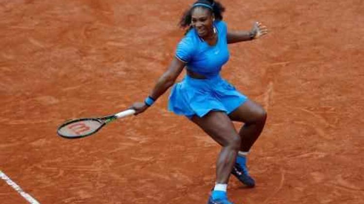 Titelverdedigster Serena Williams bereikt achtste finales Roland Garros