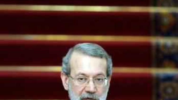 Gematigde conservatief Larijani blijft parlementsvoorzitter in Iran