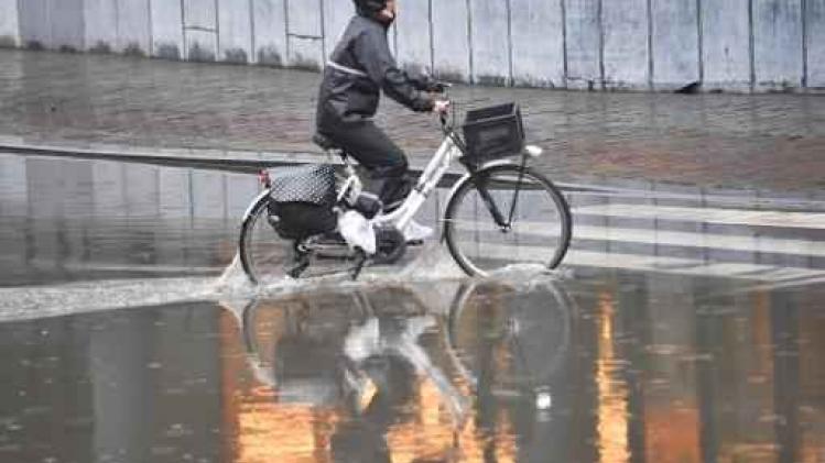 Ook West-Vlaanderen getroffen door wateroverlast