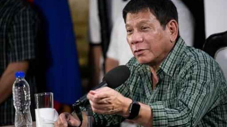 Duterte benoemt Filipijns kabinet - Premie op het hoofd van drugsdealers