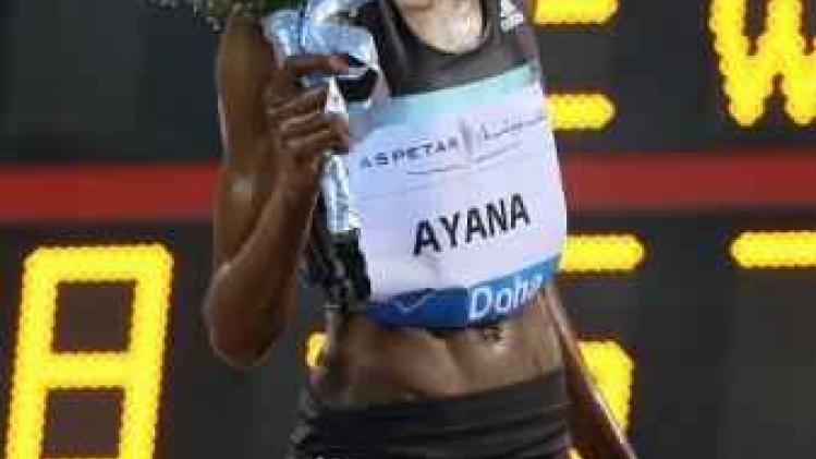 Almaz Ayana loopt op één na snelste 5.000 meter in geschiedenis