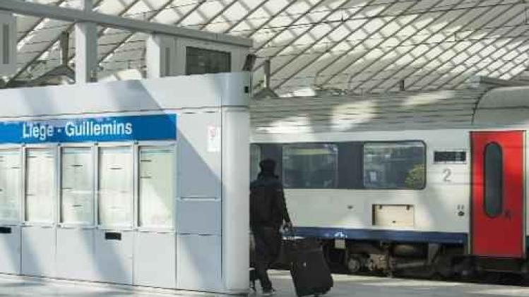 Treinverkeer in Wallonië verbetert uur na uur