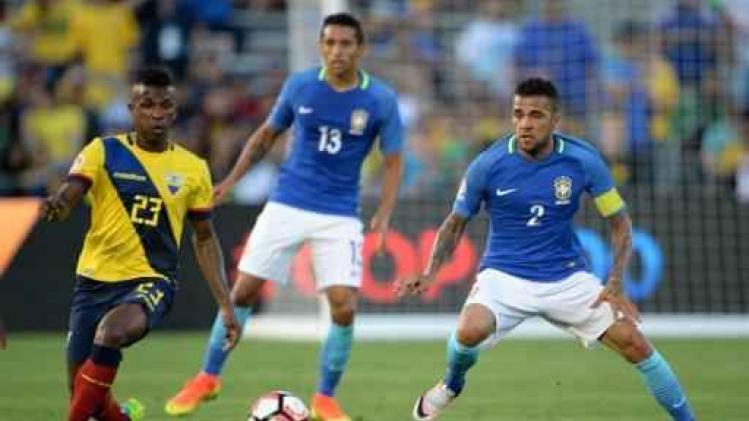 Brazilië raakt in eerste groepsmatch Copa America niet voorbij Ecuador