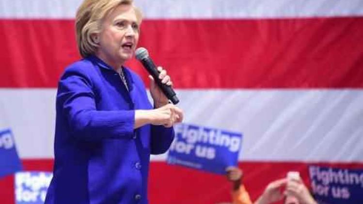 Race Witte Huis - Hillary Clinton heeft voldoende afgevaardigden om nominatie in de wacht te slepen