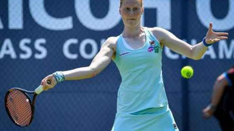 WTA Rosmalen - Van Uytvanck gaat nipt onderuit tegen topreekshoofd Bencic