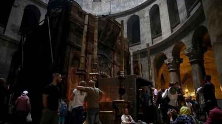 Renovatie van graf van Jezus in Jeruzalem begonnen