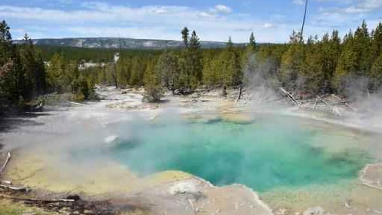 Man verdrinkt in warmwaterbron in Yellowstone National Park
