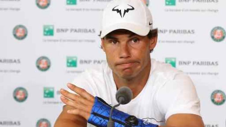 Rafael Nadal past voor Wimbledon