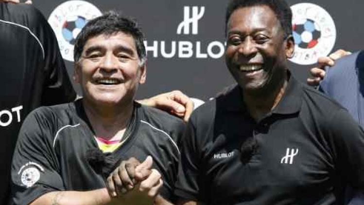 Maradona tegen Pelé: "Messi heeft geen persoonlijkheid"