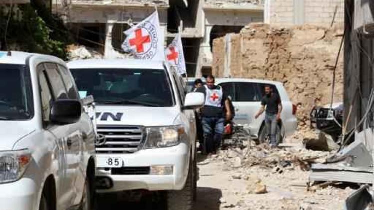 Voor het eerst sinds 2012 voedselhulp in Syrische bezette stad Daraya