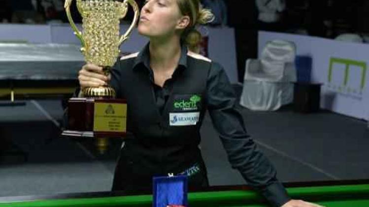 EK snooker - Wendy Jans steekt tiende Europese titel op zak