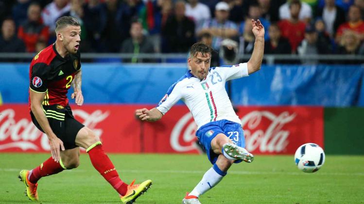 SOCCER EURO 2016 BELGIUM VS ITALY