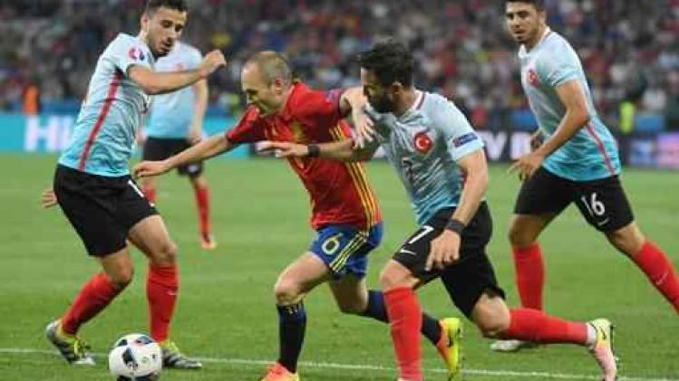 EK 2016 - Spaanse middenvelder Andres Iniesta is "man van de match" na Spanje-Turkije