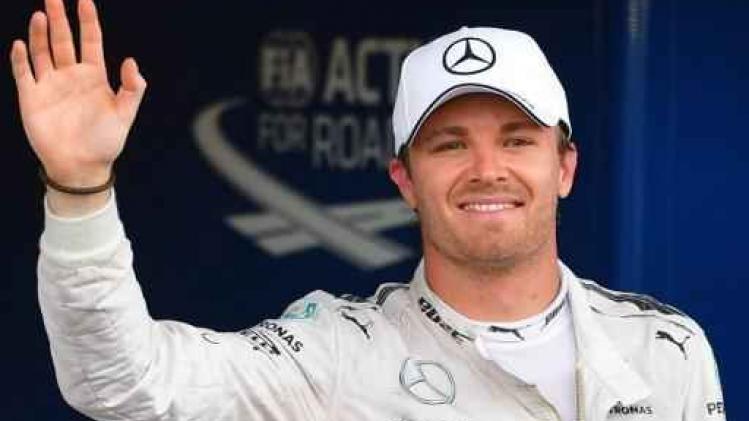 F1 - GP van Europa - Nico Rosberg verovert pole