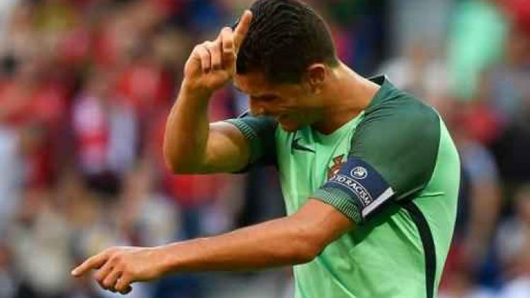 Twee doelpunten en assist van Ronaldo helpen Portugal niet aan zege