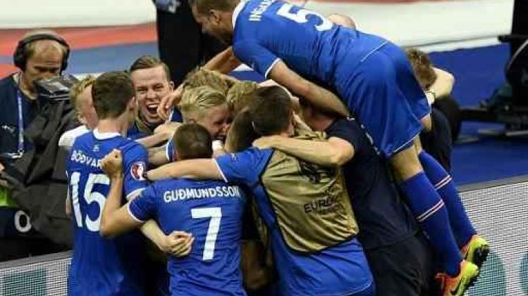 IJsland dankzij ultieme winner naar achtste finale tegen Engeland