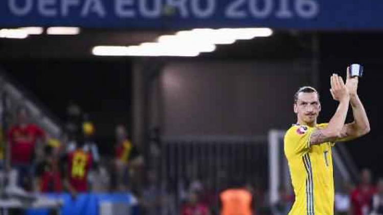 EK 2016 - Marc Wilmots en Erik Hamren loven afscheidnemende Ibrahimovic