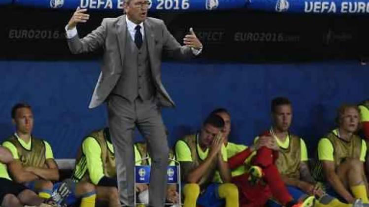 EK 2016 - Zweedse bondscoach bijzonder teleurgesteld na verlies tegen Rode Duivels