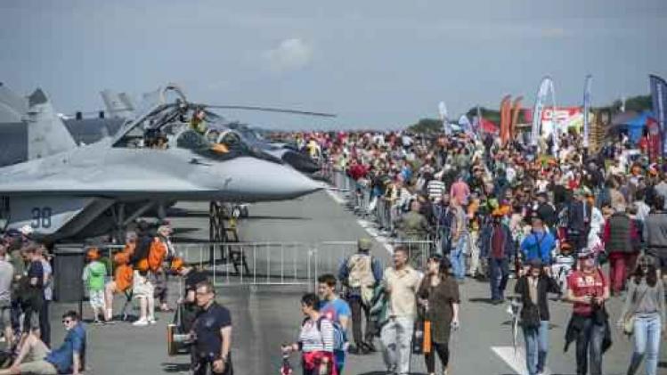 Circa 45.000 toeschouwers op Belgian Air Force Days in Florennes