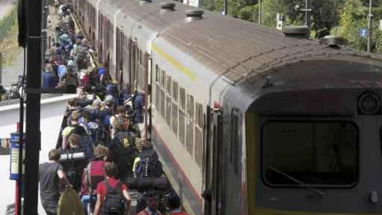 Vijfenvijftig extra treinen tijdens festivalseizoen