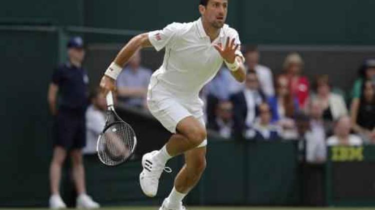 Titelverdediger Novak Djokovic neemt eerste horde op Wimbledon