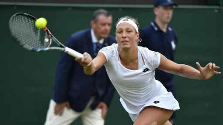 Yanina Wickmayer sneuvelt in eerste ronde in Wimbledon