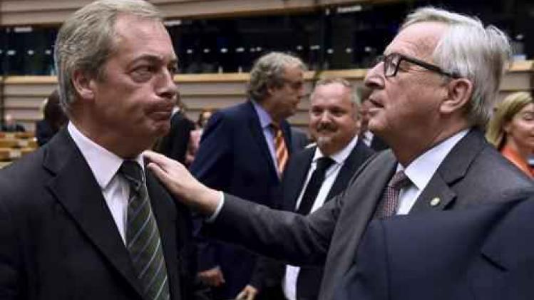 Europees Parlement voert emotioneel debat over Brexit