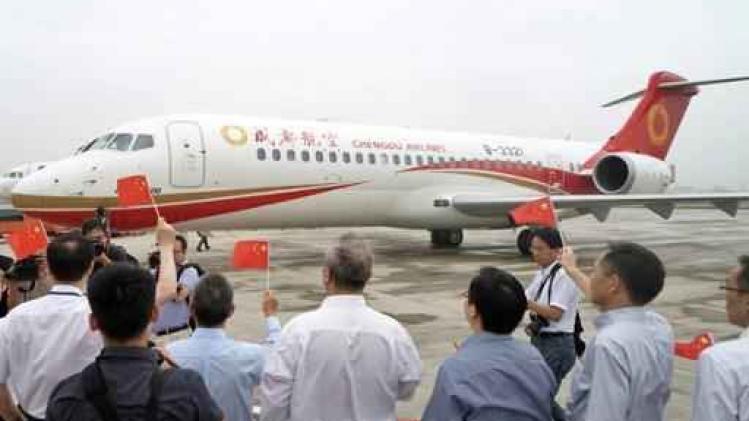 Dit is het eerste Chinese passagiersvliegtuig