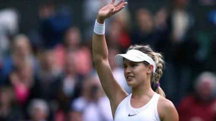 Wimbledon - Eugenie Bouchard schakelt publiekslieveling Johanna Konta uit